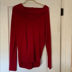 INC cowl neck sweater